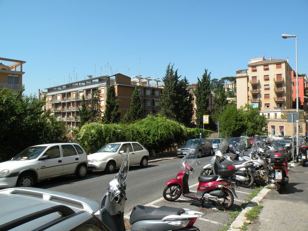  immeubles d'habitation collectifs vers le Vatican